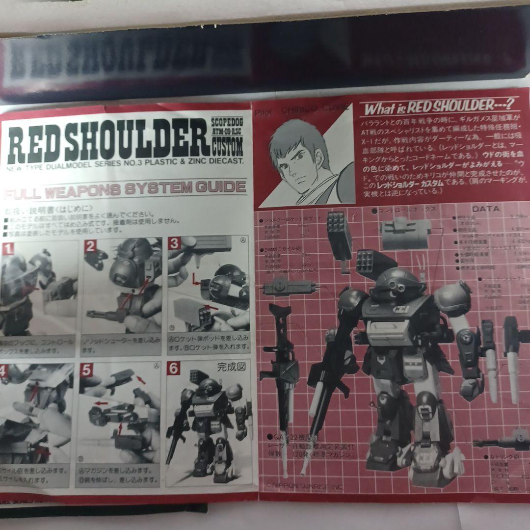 ボトムズ　スコープドッグ　レッドショルダー　タカラ　フィギュア