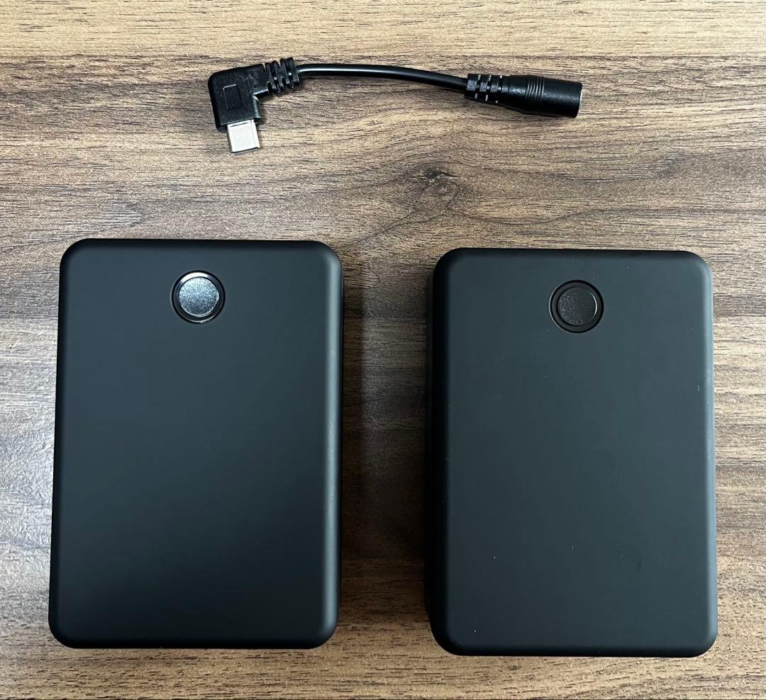 ワークマン 2025年モデル ペルチェベスト専用バッテリー 2個