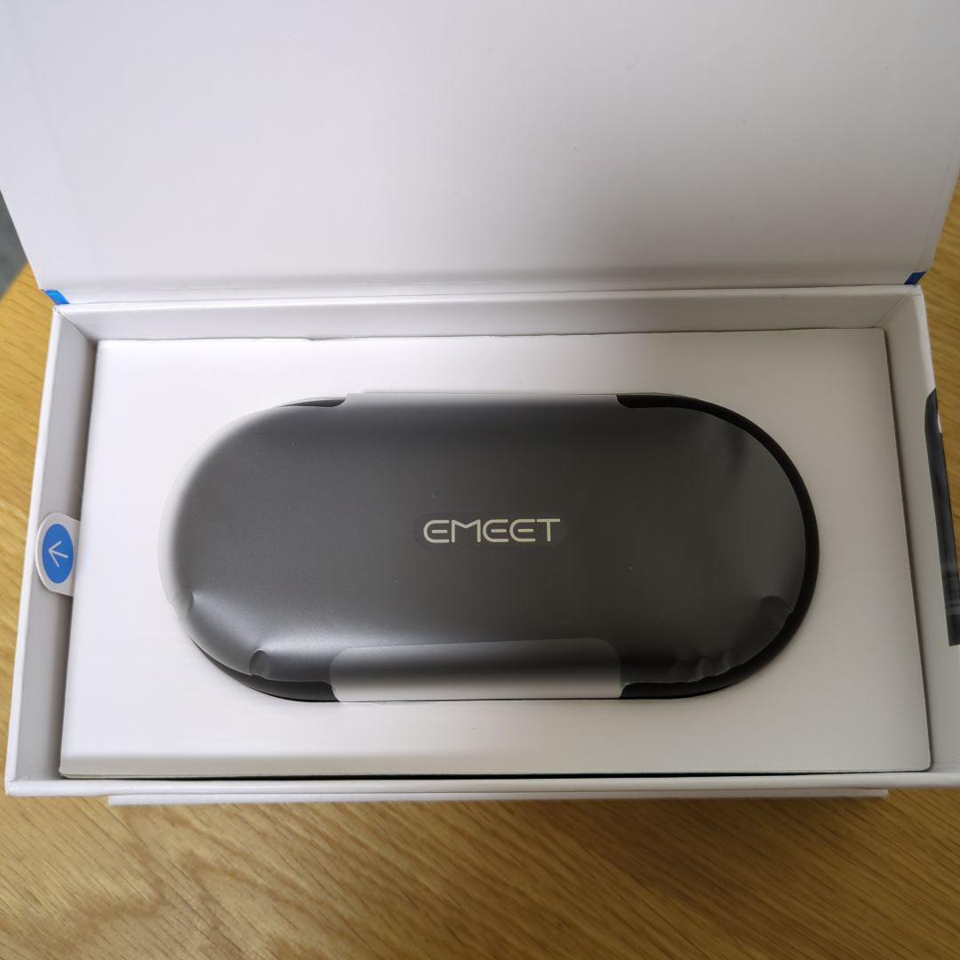EMEET AIR FLOW ワイヤレスイヤホン ブラック
