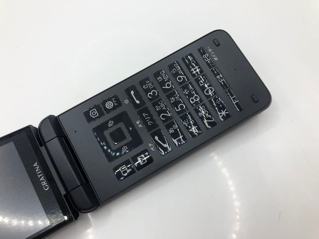【SIMロック解除済 】au GRATINA KYF42 ブラック