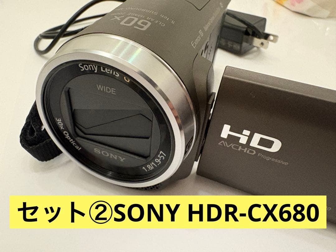 Canon EOS Kiss X7 ＆ SONY HDR-CX680 ＆ ケース