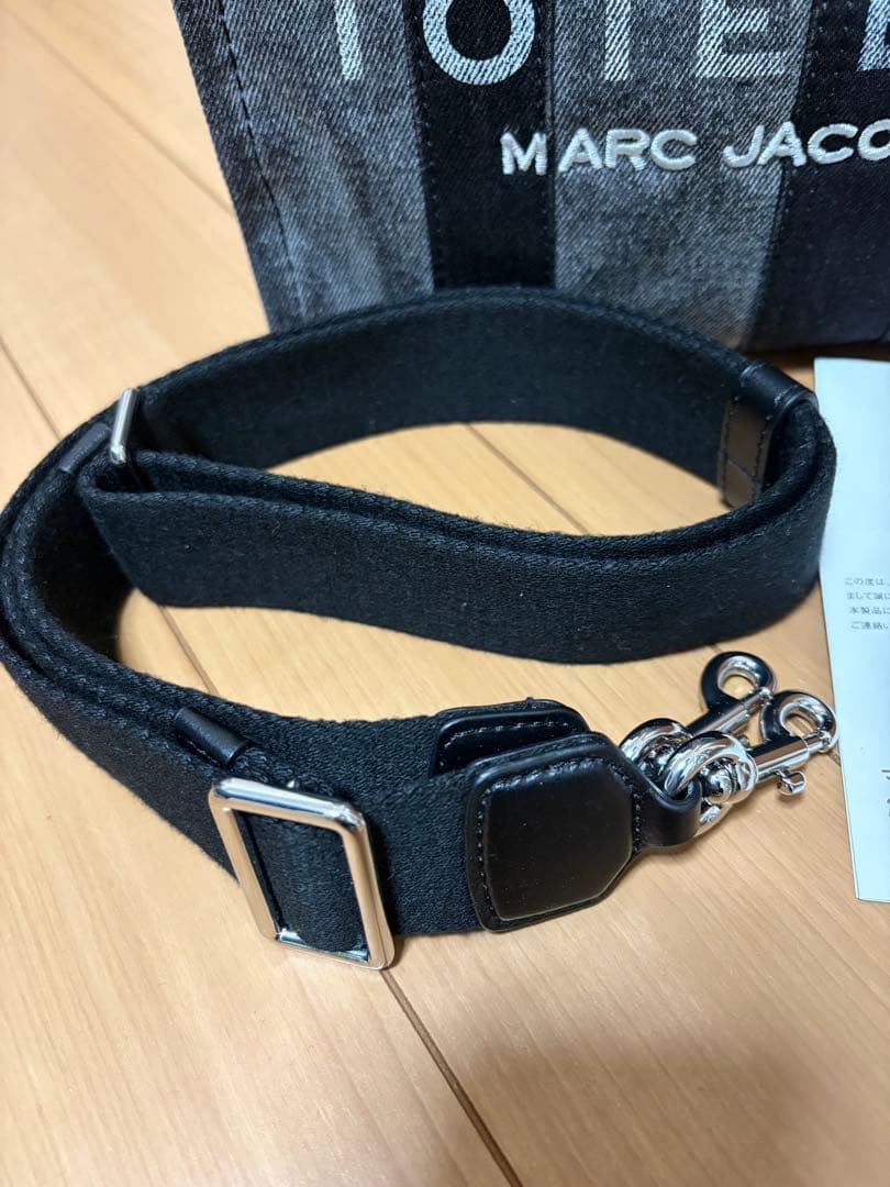 マークジェイコブス トートバッグ ショルダー 2way デニム 希少 ブラック