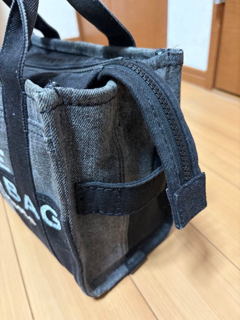 マークジェイコブス トートバッグ ショルダー 2way デニム 希少 ブラック