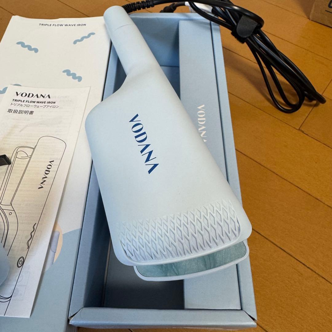 VODANA ボダナ トリプルフローウェーブアイロン 40mm 日本正規品