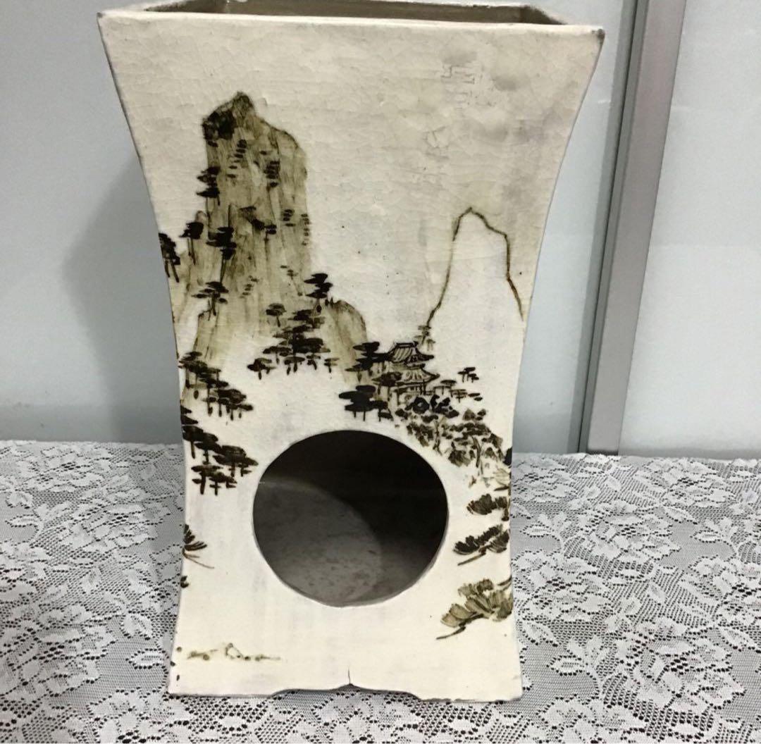 尾形周平　涼炉　文人画　煎茶道具　平安周平