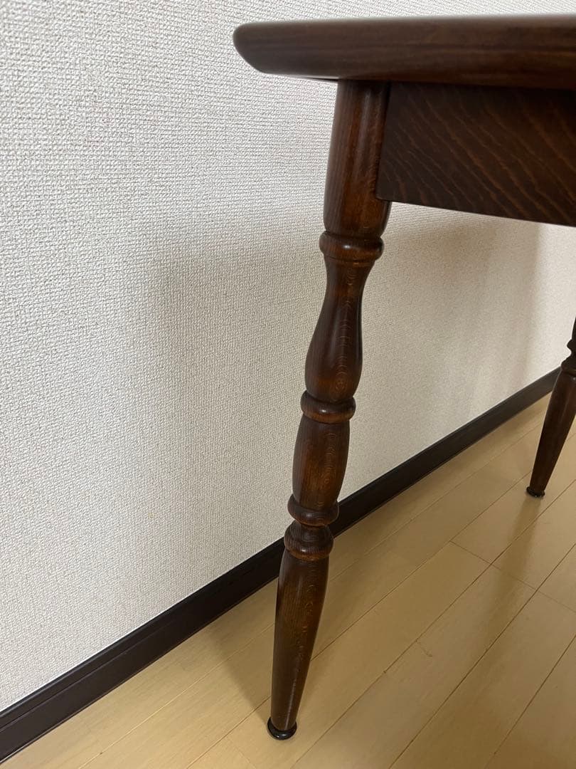 飛騨産業　キツツキ　長方形　木製　クラシック　ダイニングテーブル　USED