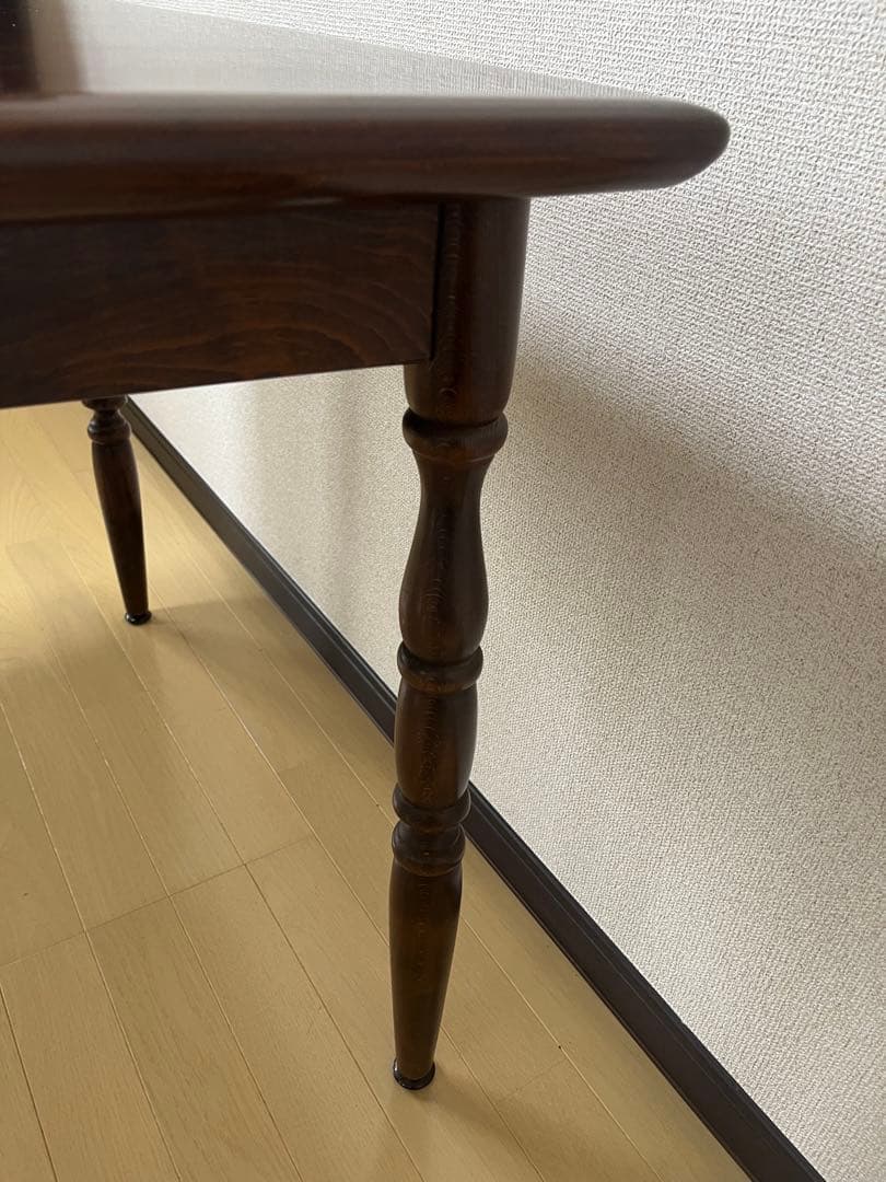 飛騨産業　キツツキ　長方形　木製　クラシック　ダイニングテーブル　USED