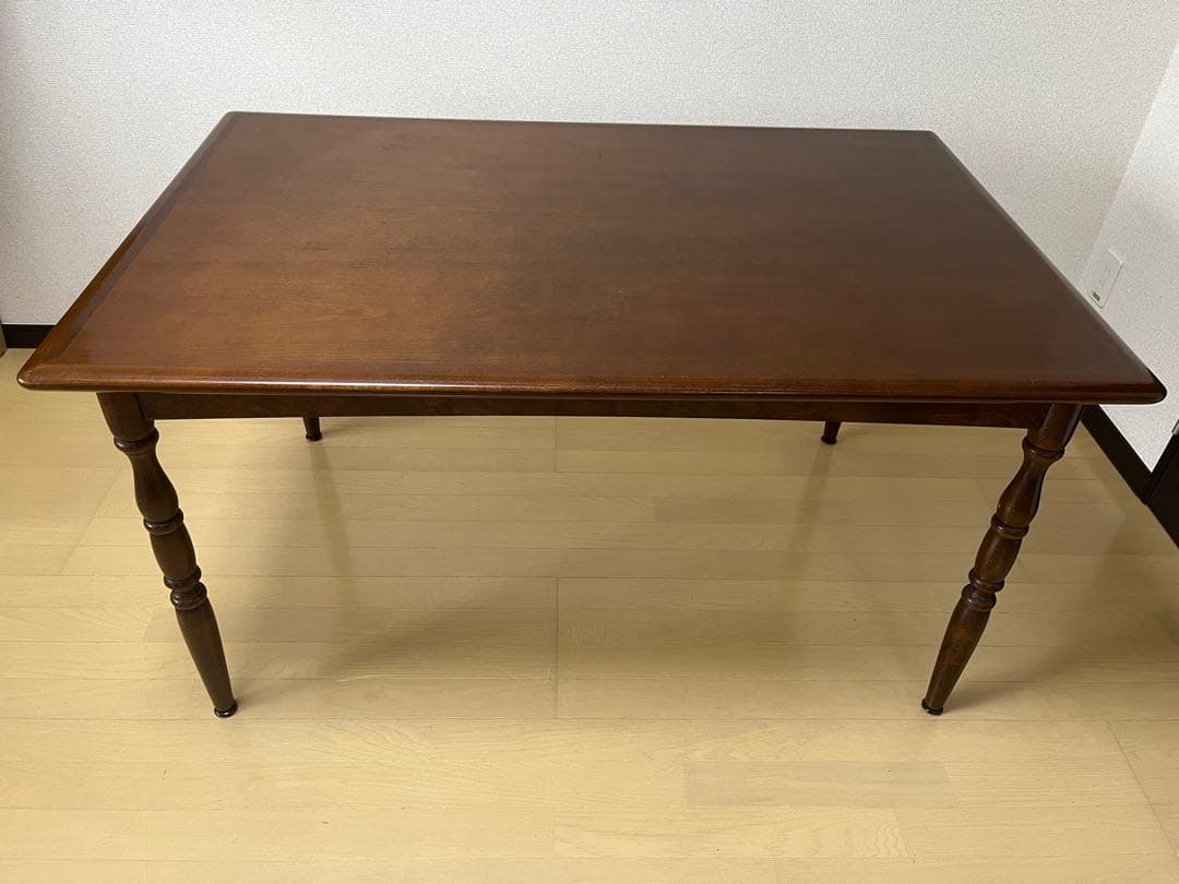 飛騨産業　キツツキ　長方形　木製　クラシック　ダイニングテーブル　USED