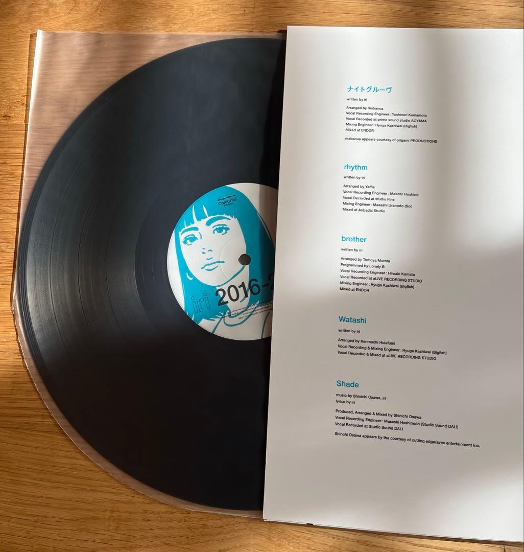 新品 iri 2016-2020 BESTアルバムkyne 限定アナログレコード