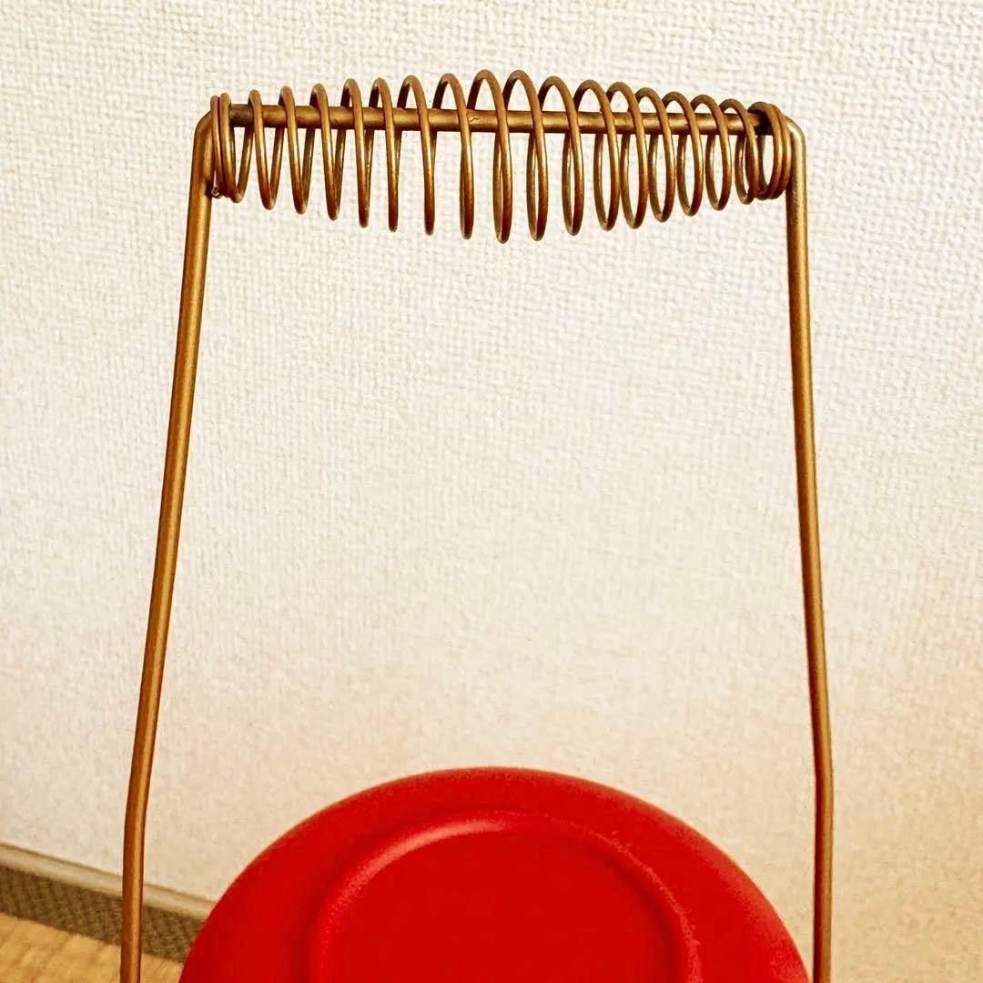 BRUNO カーボンファンヒーター 円柱型 レトロ S 赤 レア かわいい 美品