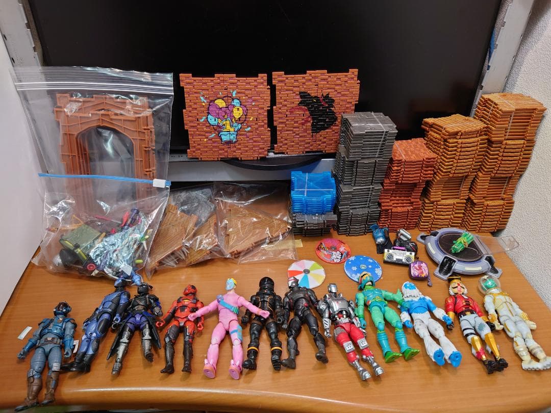 フォートナイト　リアルアクションフィギュア　ビルディングセット　まとめうり