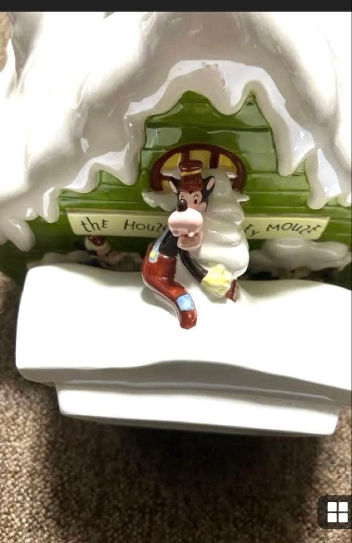 ハウスオブ ミッキーマウス クッキージャー 75周年記念 ビッグフィギュア