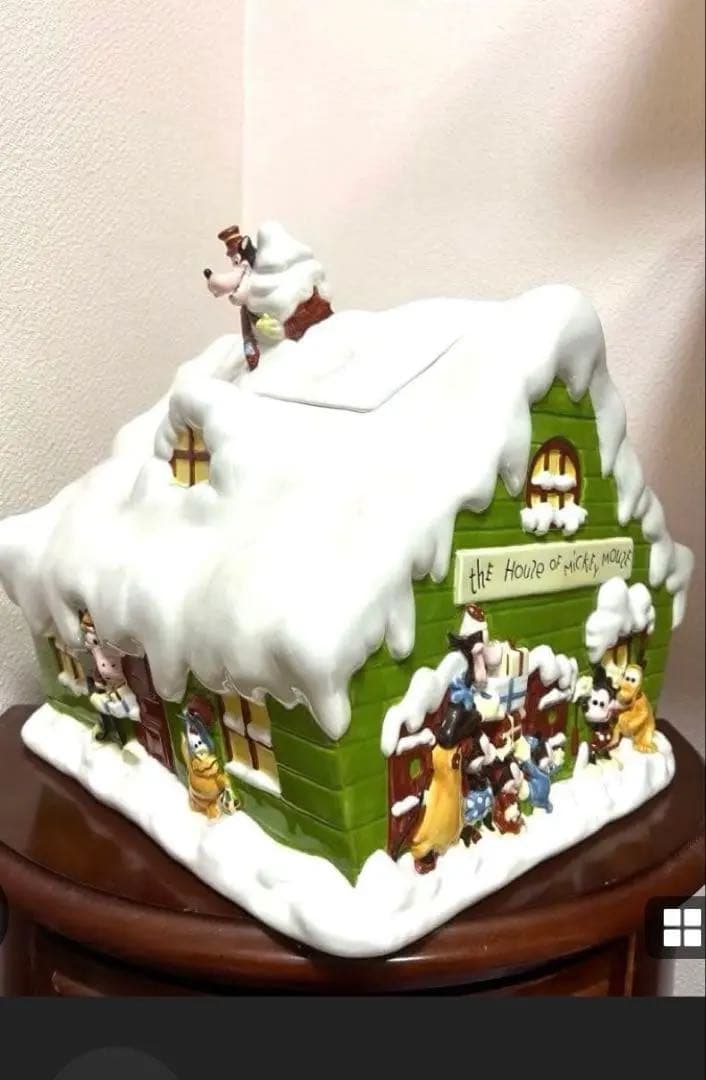 ハウスオブ ミッキーマウス クッキージャー 75周年記念 ビッグフィギュア