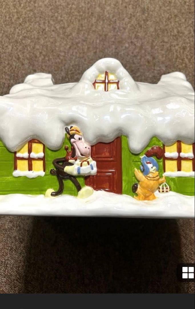 ハウスオブ ミッキーマウス クッキージャー 75周年記念 ビッグフィギュア