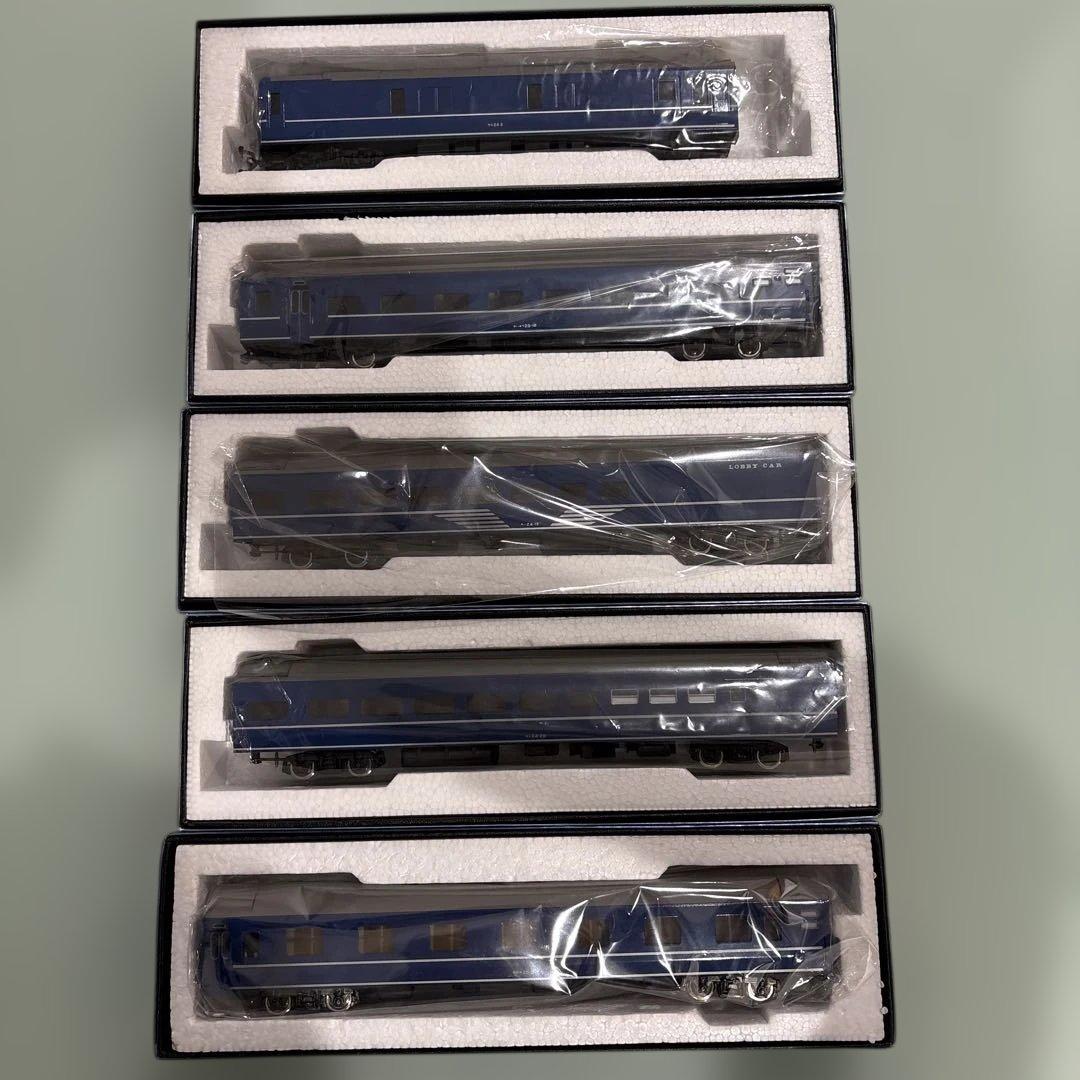 HOゲージ　カツミ 寝台車両5両　現状渡し