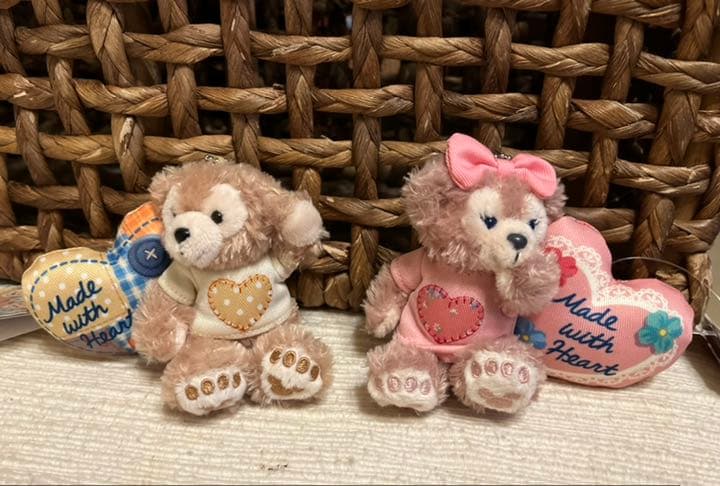 ダッフィーシェリーメイぬいぐるみバッジ他セット