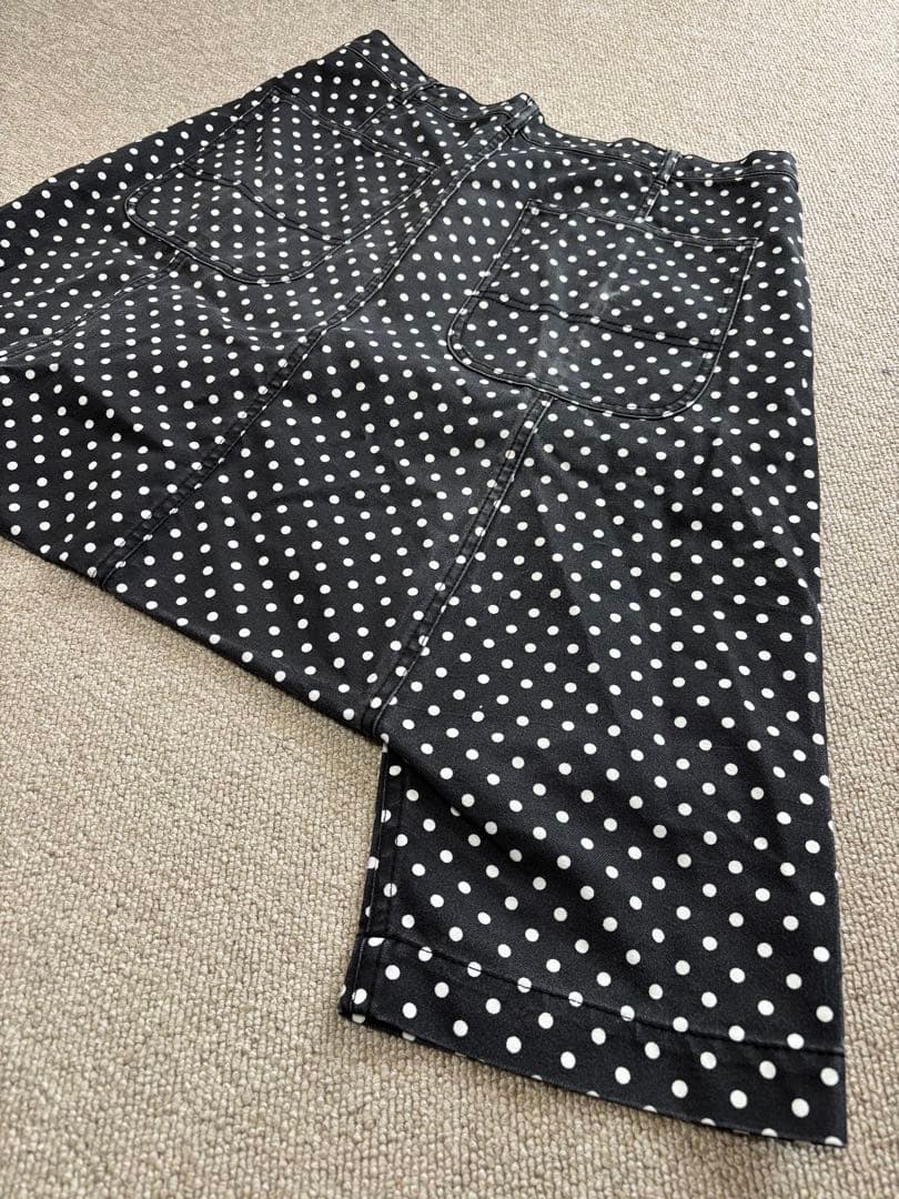 BLACK COMME des GARCONSドットサルエルパンツM