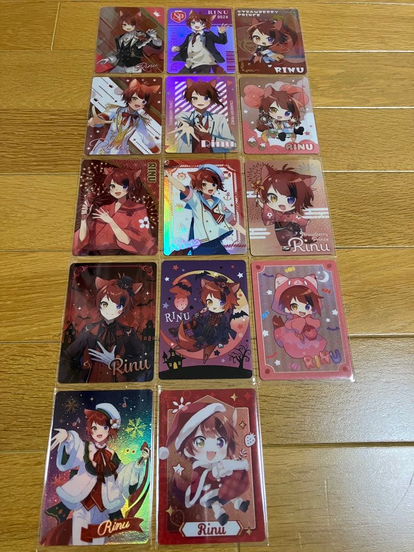 すとぷり莉犬くんのコレクションカードまとめ売り（計45枚）