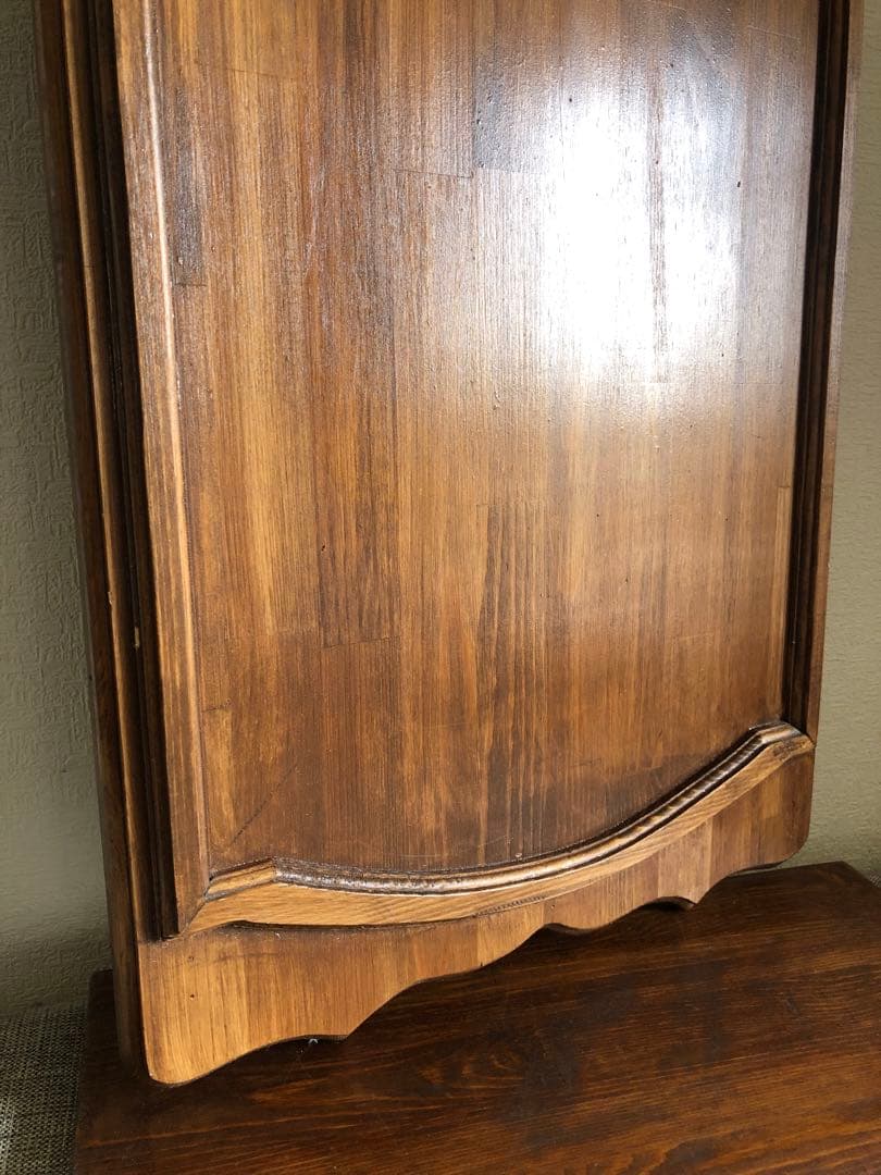 vintage チェリー材 ウッドボード パネル 看板 古道具 北欧 クラシカル