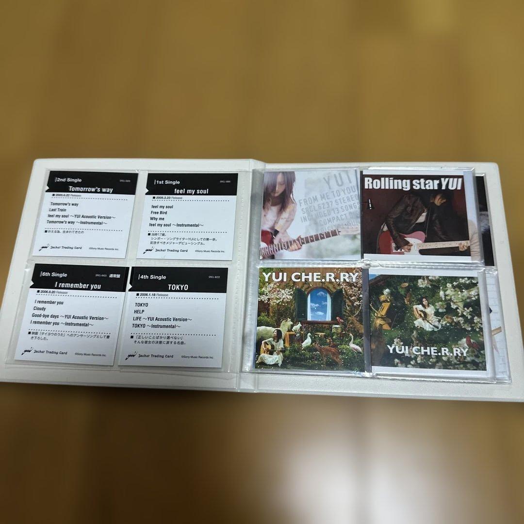 【キラ有】YUI ＣＤジャケット トレカ37枚付き