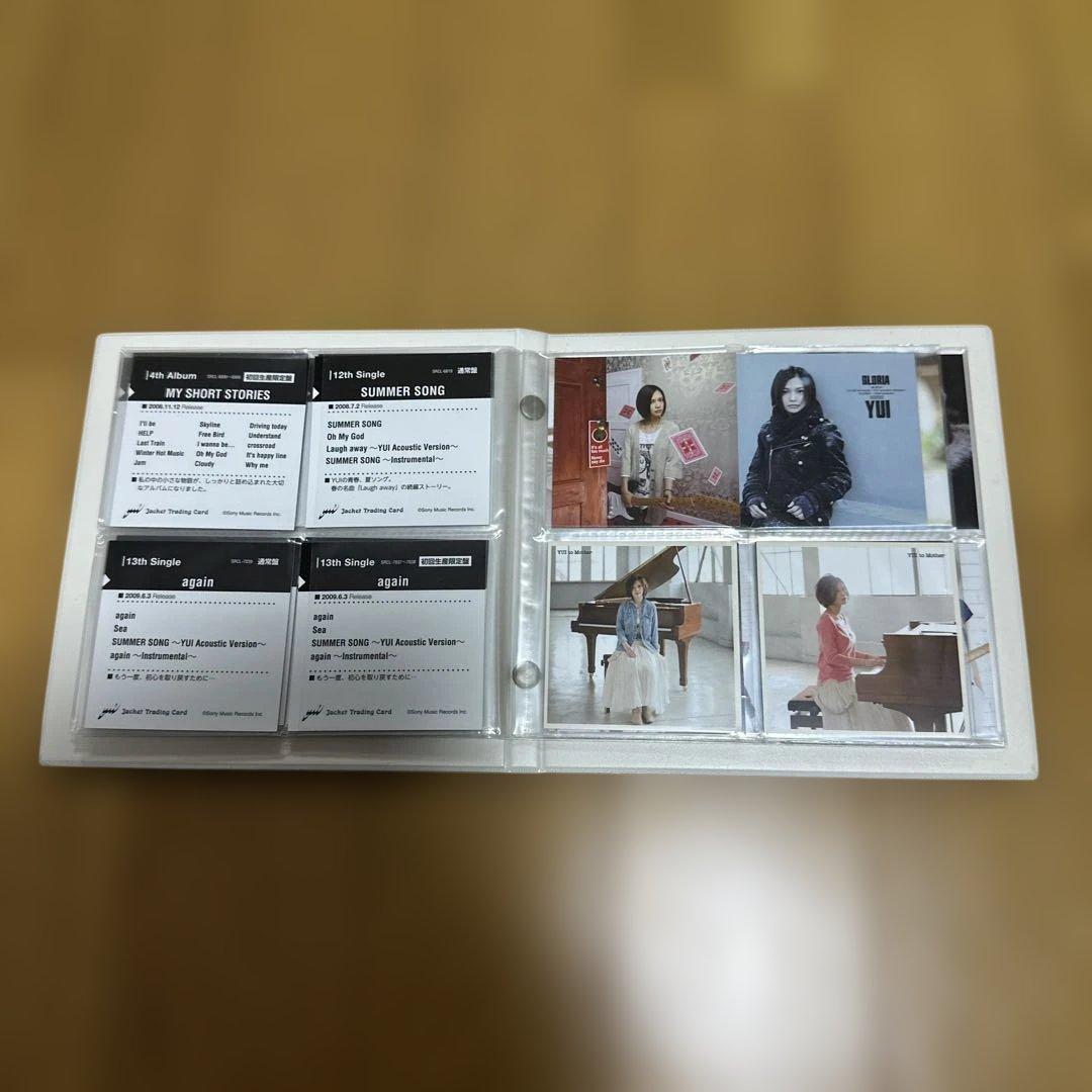 【キラ有】YUI ＣＤジャケット トレカ37枚付き