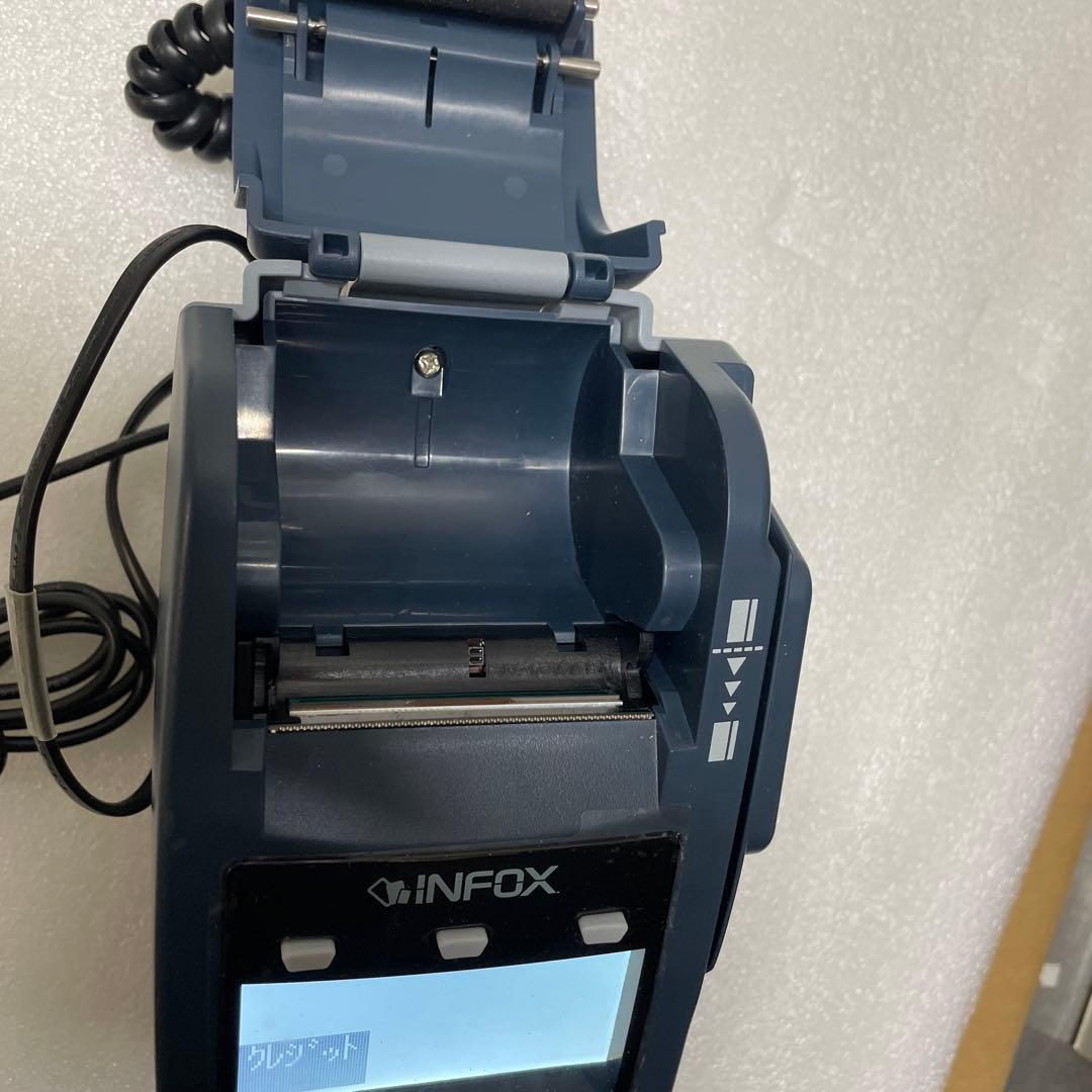 NTT INFOXカード 決済端末 T101-SE 開封のみ 通電のみ確認