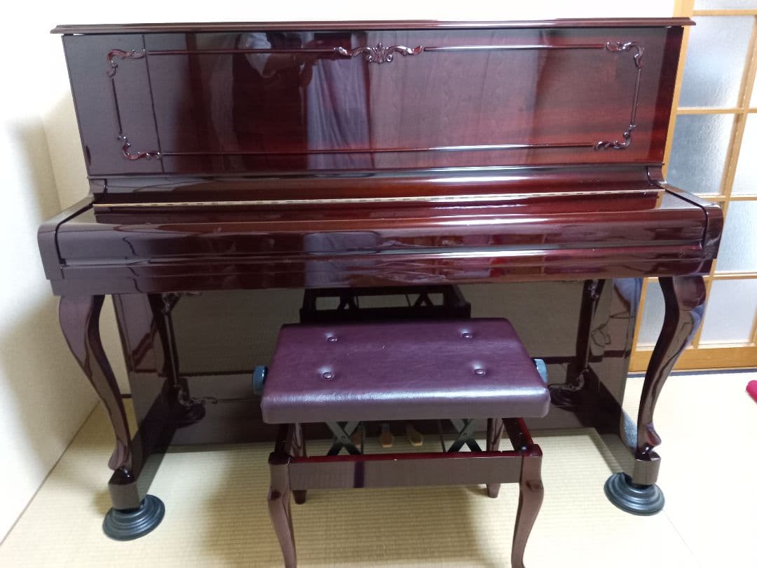 ワインバーグピアノ ベンチ付き