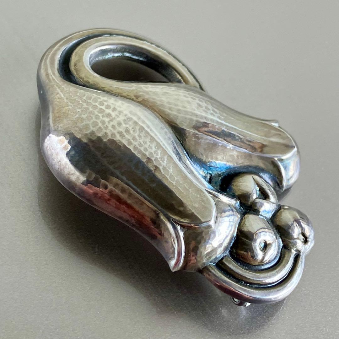   ブローチ スズラン 925 S 銀 ジョージジェンセン