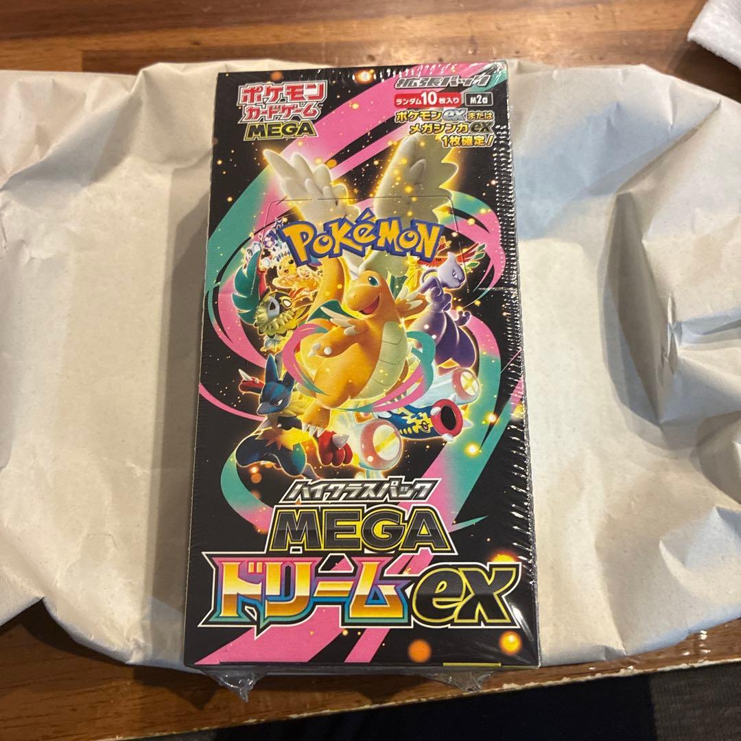 ポケセン産　シュリンク付き　MEGAドリームex 1ボックス