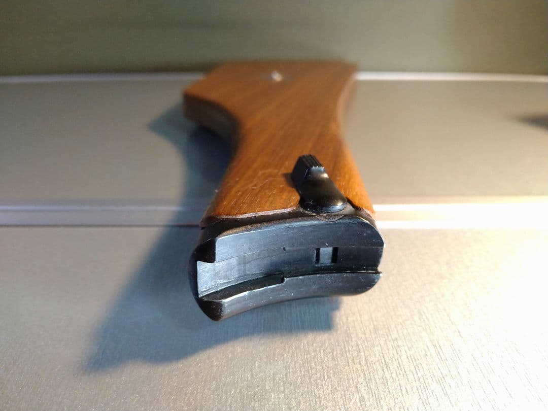 希少な極美品！タナカワークス ルガーP08用 ショートタイプ 木製ストック！