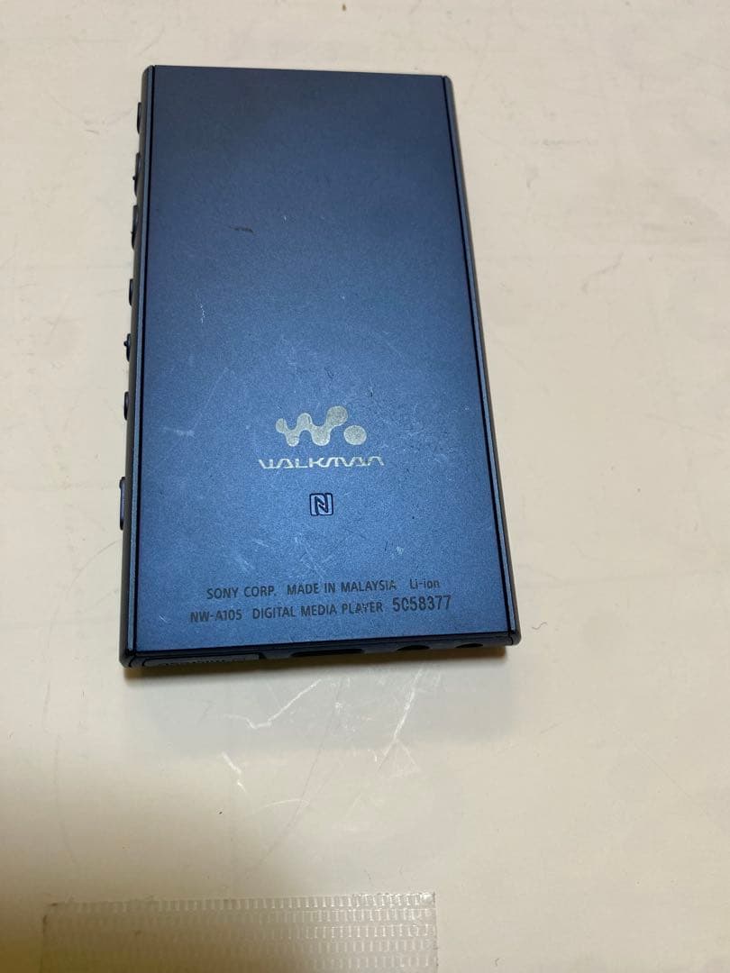 SONY NW-A105 デジタルメディアプレーヤー ブルー