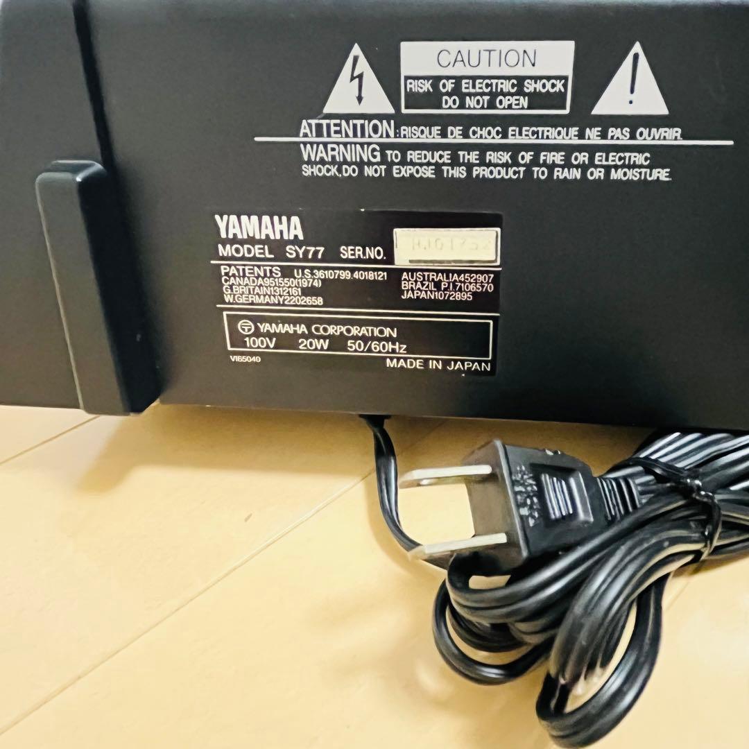 【美品】Yamaha SY77 シンセサイザー 61鍵