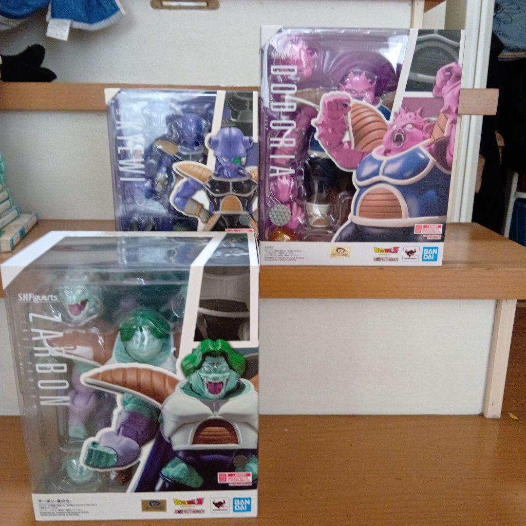 SHフィギュア、ザーボン真の力、ドドリア、キュイ３体セット