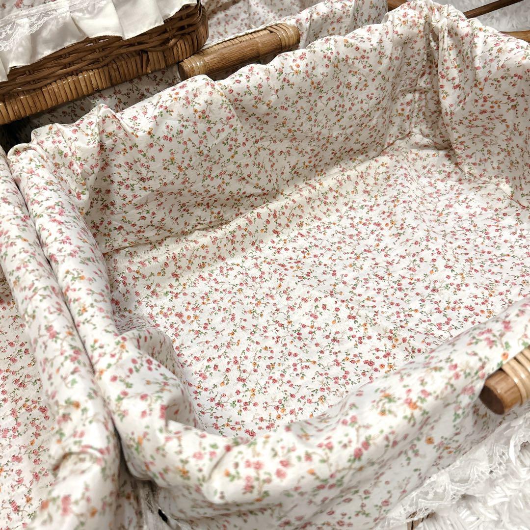 ラタンチェスト 5段 籐家具 ビンテージ キャビネット収納 ラタン キャスター付