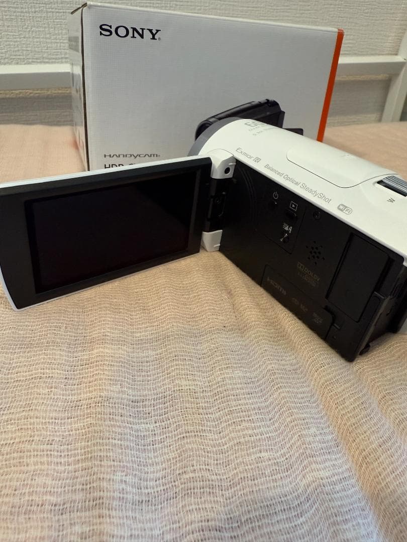 SONY HANDYCAM HDR-CX675 箱、バッテリー2つ、ケース付き