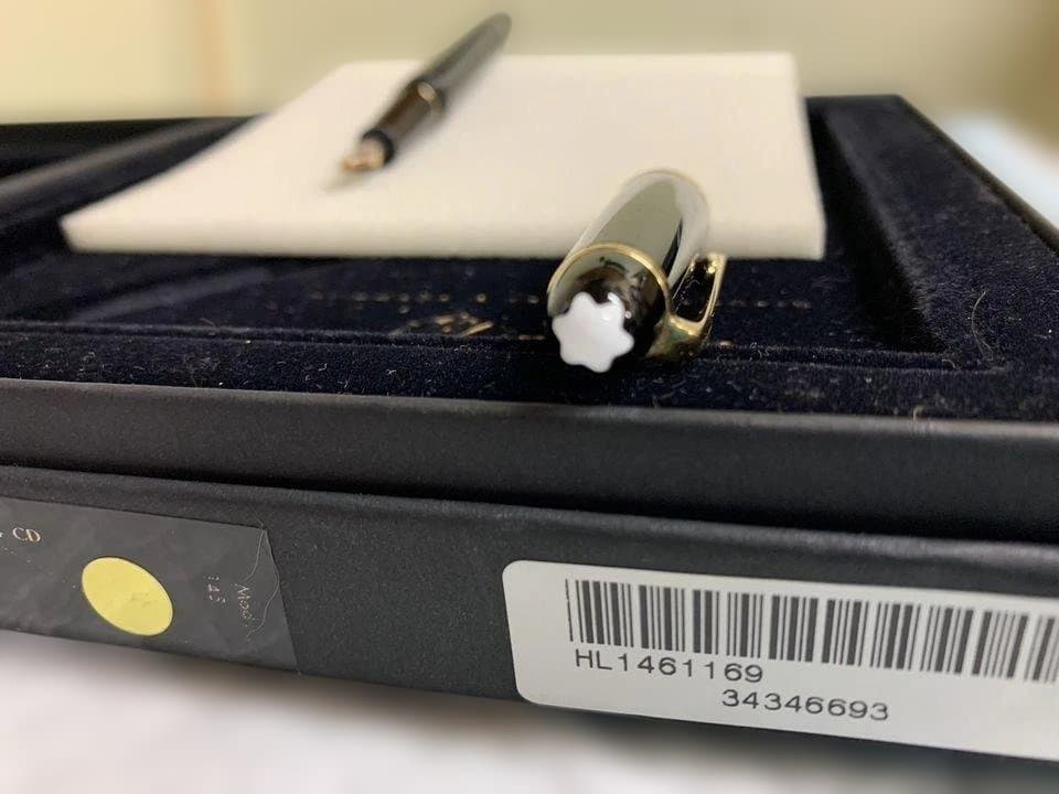 MONTBLANC マイスターシュテュック 万年筆 ペン先14K ショパンCD付