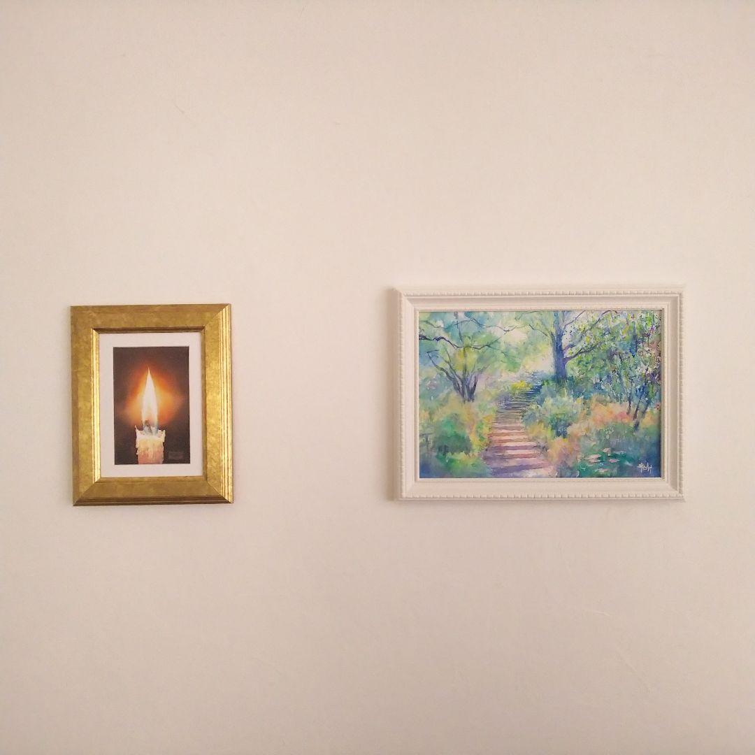 癒しの水彩画1023 garden