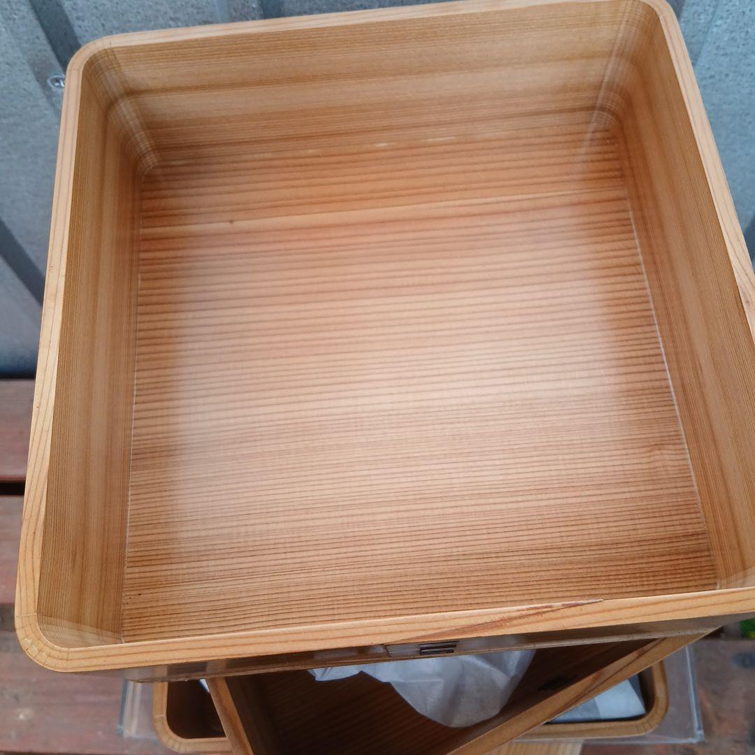 秋田 3段曲げわっぱ お重