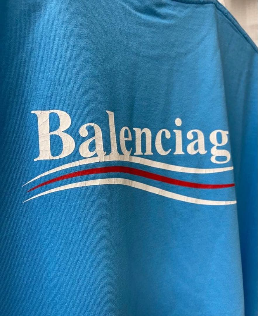 新品未使用Balenciaga バレンシアガ ダメージ加工Tシャツ
