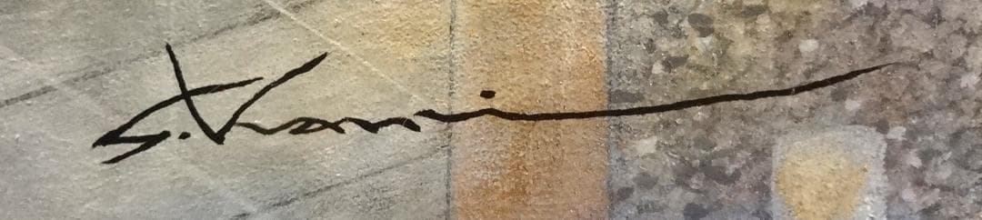 上鈴木正一 油彩画 F15号『日光東照宮にて』1/27(火)午前10時まで掲載!