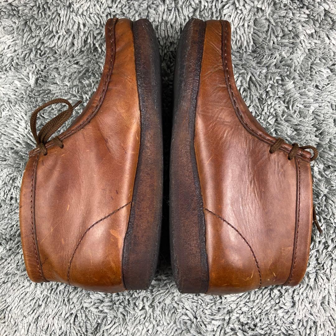Clarks クラークス ワラビー レザー ブラウン8 26cm