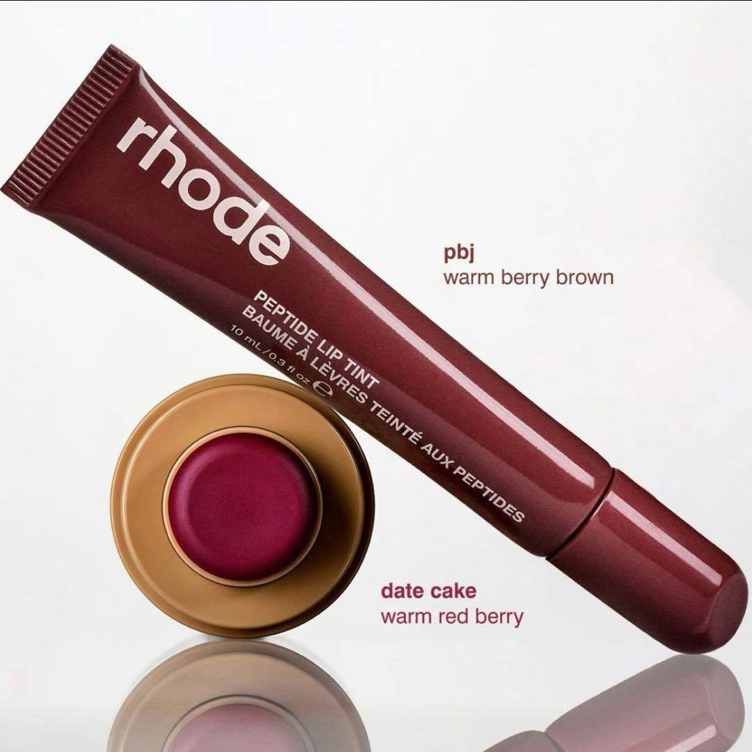 RHODE DATE CAKE ポケット ブラッシュ+ PBJリップ