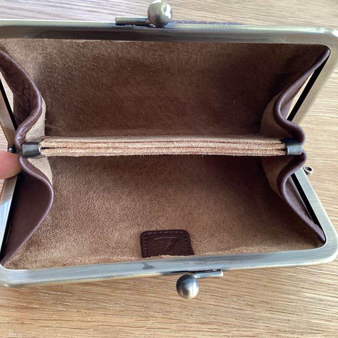 新品‼️ 美品‼️ 土屋鞄製造所　ブラウンレザー　がま口ケース