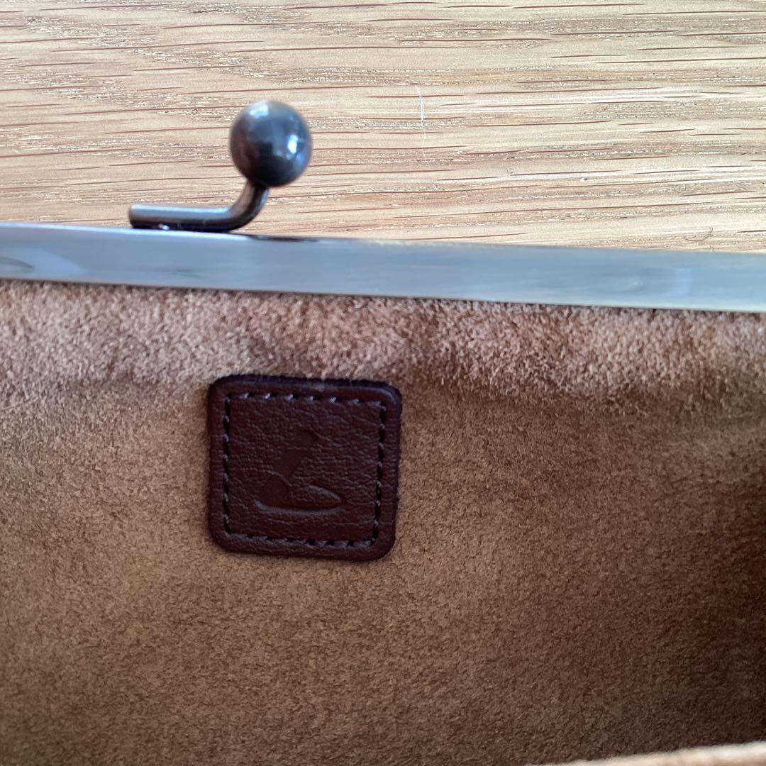 新品‼️ 美品‼️ 土屋鞄製造所　ブラウンレザー　がま口ケース