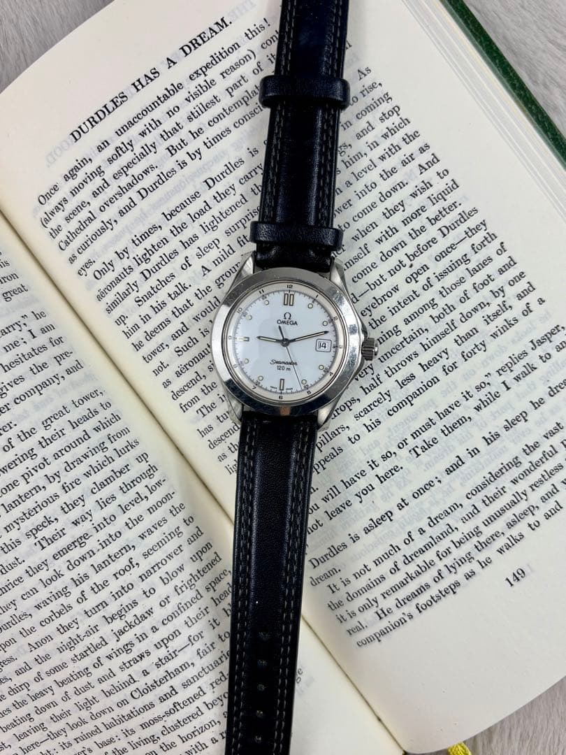 オメガ シーマスター120m Ref.396.1501 クォーツ メンズ純正尾錠