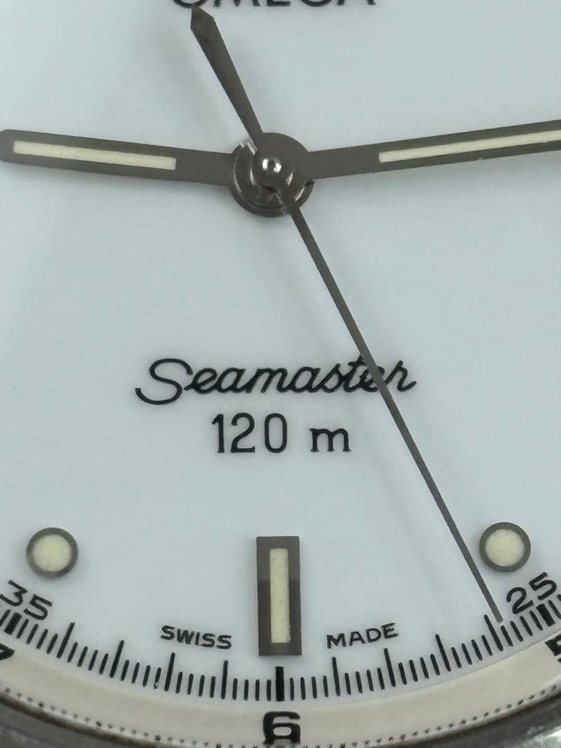 オメガ シーマスター120m Ref.396.1501 クォーツ メンズ純正尾錠
