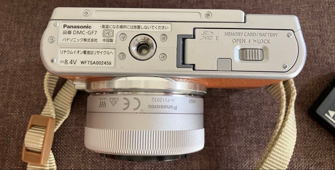 Panasonic LUMIX DMC-GF7 ミラーレス ブラウン