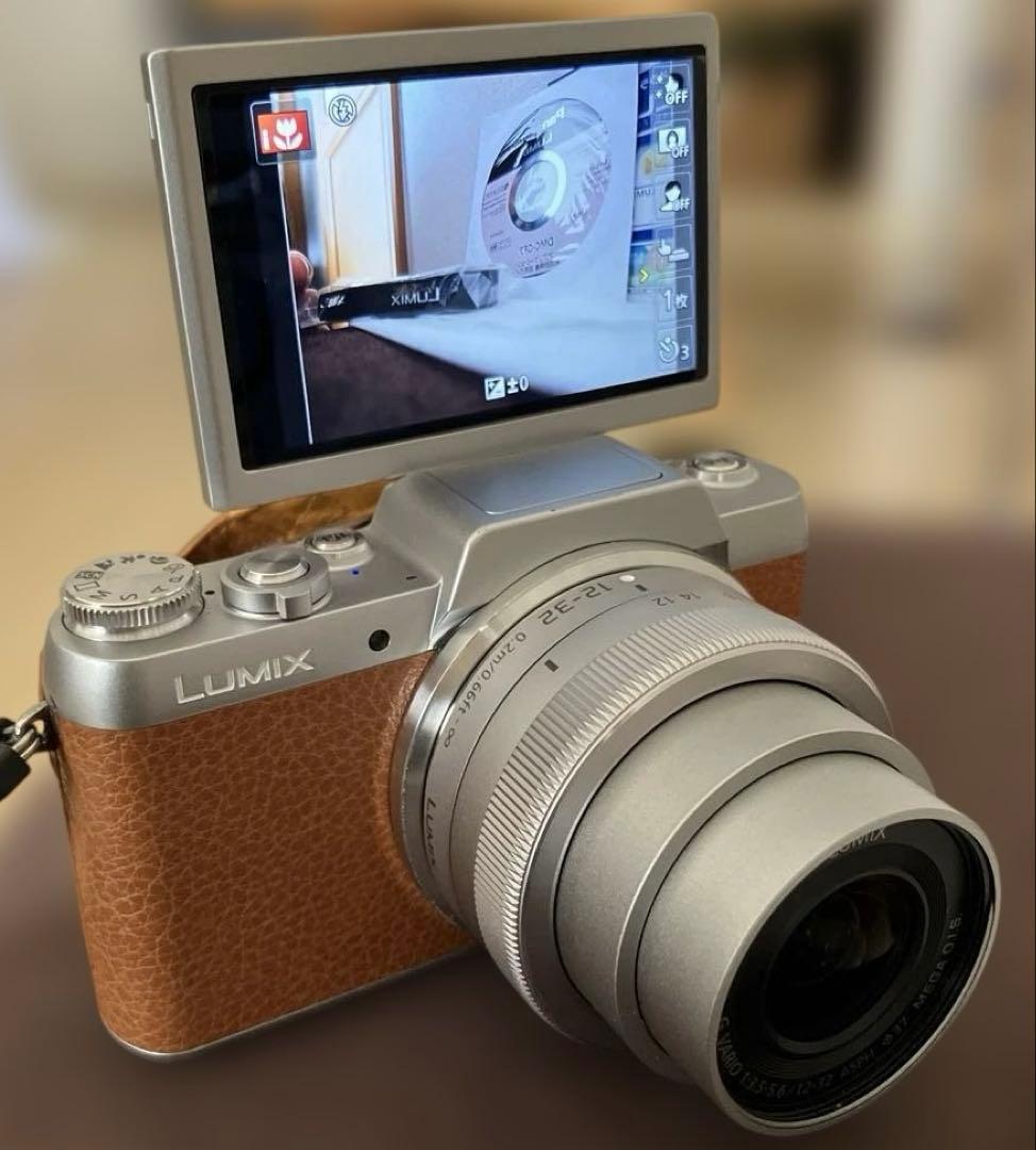 Panasonic LUMIX DMC-GF7 ミラーレス ブラウン