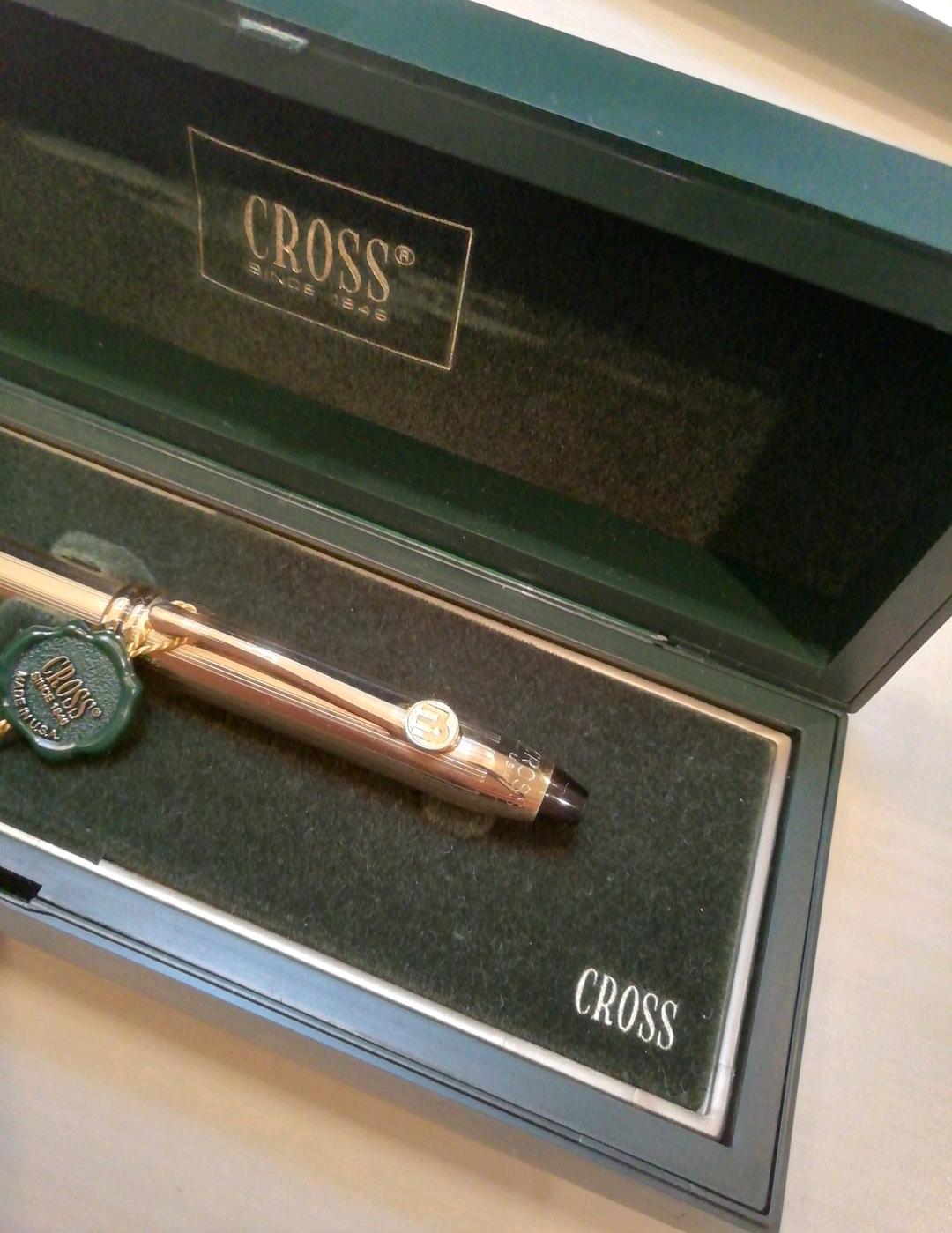 クロス ボールペン　☆タウンゼント　ゴールド【未使用】