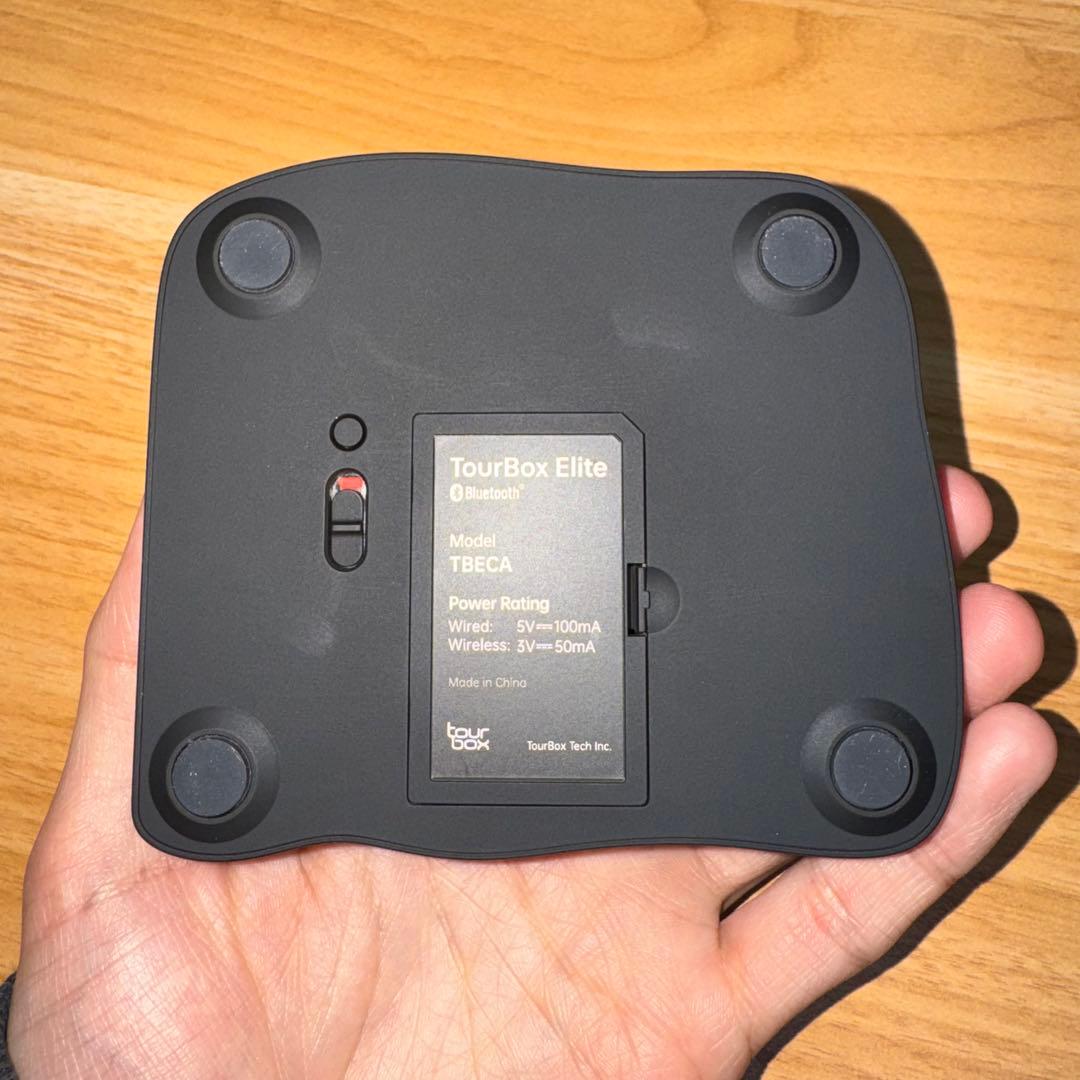 ゆ*ん様 【美品】TourBox Elite（ツアーボックス エリート）左手デバ